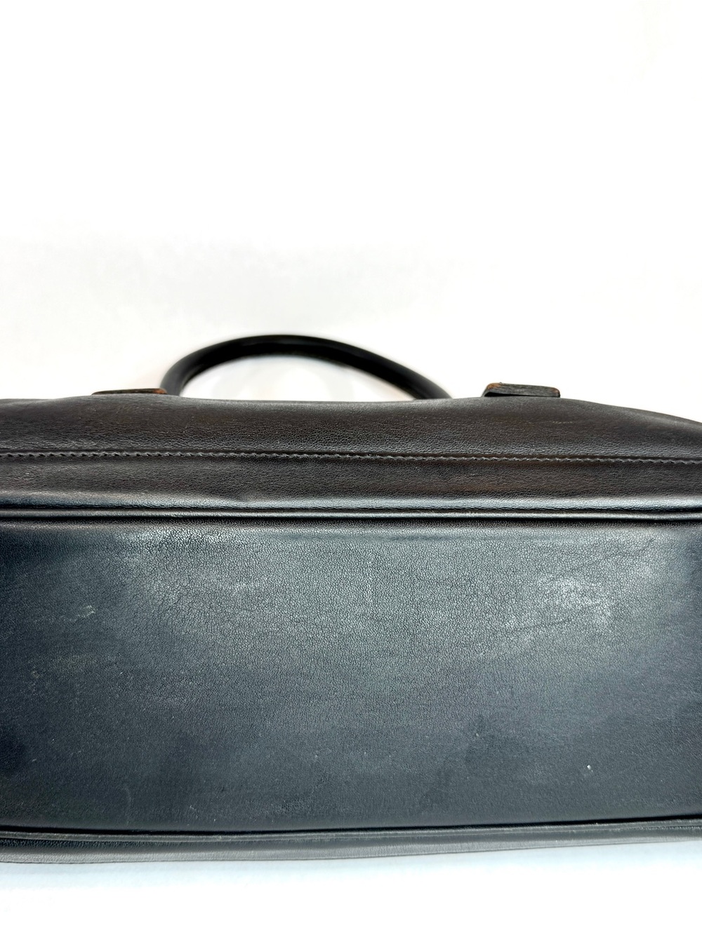 Vintage Coach Bonnie Legacy Satchel Black Glove Tanned Leather Bag 9419 USA - Picture 8 of 16